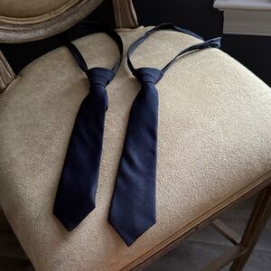 Elegant Navy Blue Ties